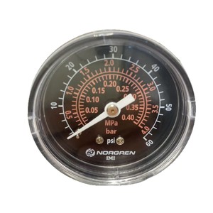 เกจวัดแรงดันแบบอนาล็อก Norgren รุ่น 18-015-208 0-60 Psi 0-4 บาร์ 0-0.4 เมกะปาสคาล ผลิตในประเทศจีน - Product Image 4
