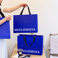 Sac en papier de luxe ivoire avec poignée découpée, réutilisable, écologique, pour boutiques et cadeaux, MOQ 1 pièce