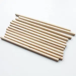 العلامة التجارية سداسي الخشب الطبيعي قلم #2 hb