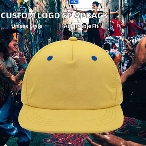 Gorra Snapback Ajustable de 6 Paneles 100% Acrílica con Logotipo Personalizado, Gorra de Béisbol con Visera Plana al por Mayor, MOQ Bajo, Streetwear Personalizado Unisex - Product Image 2