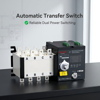 Commutateur de transfert automatique double alimentation Delixi CDQ1S triphasé quatre fils 25A/40A/63A/100A/125A 4P