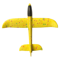 Avion planeur en mousse EPP de 22 cm à pois colorés, sûr, pour enfants, à lancer à la main, écologique, marque Circfoam