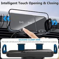 Support de téléphone magnétique multifonctionnel universel et flexible pour voiture Chargeurs sans fil Support mobile