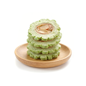 Rodajas de Melón Amargo Chino Crujientes y Deshidratadas, Fruta y Verdura Seca Saludable para Té, a Granel, Listas para Comer - Product Image 1