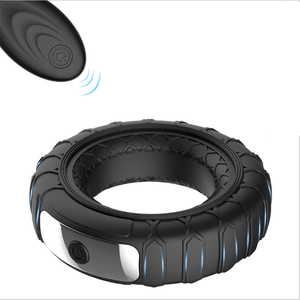 Cincin Penggetar Ban Mobil Siput Silikon, Cincin Pemijat Pribadi, Mainan Seks Prostat Seks, Cincin Penis Bergetar - Product Image 5