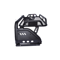 Arceau de roulage pour camionnette personnalisé Arceau de sécurité en acier noir avec porte-bagages de haute qualité