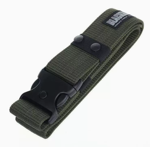 Cinturones de lona HKSF GB01 al por mayor, con cierre lateral rápido, en colores negro, verde, caqui y marrón. - Product Image 3