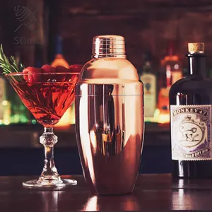 Coctelera mezcladora de bebidas de fiesta de vino de acero inoxidable personalizada