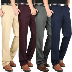 <span class=keywords><strong>Pantalones</strong></span> Casuales de <span class=keywords><strong>Hombre</strong></span>, Corte <span class=keywords><strong>Slim</strong></span> <span class=keywords><strong>Fit</strong></span>, Estilo Moderno 2022, Color Caqui - Product Image 3