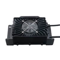Chargeur de batterie industriel LNLEE LN1500G personnalisé 48V 1500W, étanche IP67, éclairage LED pour chariot de golf, chariot élévateur