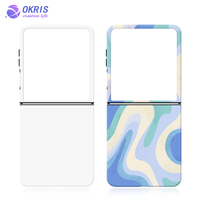 Pour Samsung Galaxy Z Flip 7 Sublimation 3D 2in1 Coated Phone Case-Housse de transfert de chaleur personnalisée pour Galaxy Z Flip Series