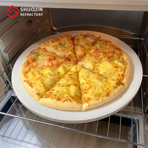 <span class=keywords><strong>Plaque</strong></span> de <span class=keywords><strong>four</strong></span> à pizza en dalle de cordiérite mullite pour la cuisson d'outils à pizza durables et réfractaires - Product Image 1