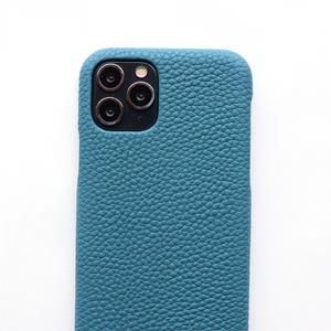 Llegada de un nuevo caso para Iphone11 Pro Max de alta calidad Pebble azul <span class=keywords><strong>Original</strong></span> genuino de cuero caso de la cubierta del teléfono móvil - Product Image 3
