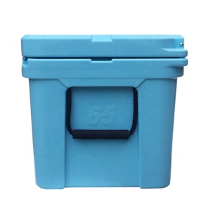Glacière portable rotomoulée en PE 65QT, petit MOQ, impression personnalisée, logo souple, étanche, conservation de la glace pendant 5 jours, pour vin, boissons et aliments - Product Image 5