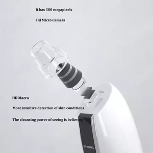Nueva aspiradora de nariz eléctrica de acero inoxidable y ABS | Dispositivo eliminador de espinillas y espinillas con succión al vacío para limpieza profunda de poros - Product Image 5
