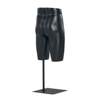 Mannequin d'affichage pour sous-vêtements masculins, bas du corps, avec support