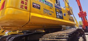 Komatsu เครื่องขุดไฮดรอลิก PC240-8 25ตัน240-8มือสองพร้อมส่วนประกอบหลักของเกียร์มอเตอร์จากญี่ปุ่น - Product Image 3