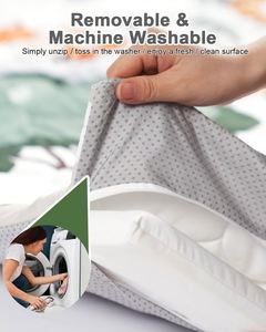 Tapete de Juego para Bebés, 71 x 59 Pulgadas, Acolchado Extra Grueso, Antideslizante, Tapete de Gateo Acolchado para Bebés - Product Image 5