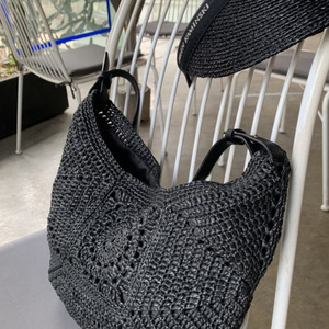 Japanese and Korean style minimalist PU leather bag with replaceable and detachable <b>shoulder</b> <b>strap</b>, tote bag <b>strap</b>, and other - Product Image 3