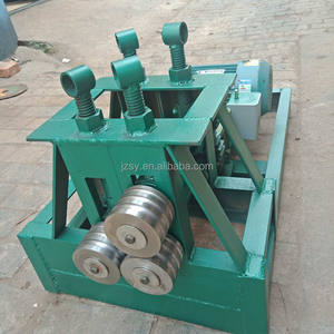 Petite bobineuse de fil d'acier à moteur manuel/Machine à cintrer les barres d'acier électrique/Machine à rouler la presse de fer plat - Product Image 3