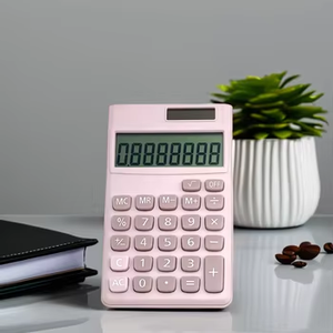 KT-403tv Cơ Bản Thông Minh Ma Thuật Máy Tính Kỹ Thuật Số Nhỏ Máy Tính Để Bàn Với <span class=keywords><strong>8</strong></span>-Chữ Số LCD Hiển Thị Pin Năng Lượng Mặt Trời Điện Túi Cho Nhà Trường - Product Image 5