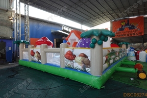 Lilytoys inflable castillo hinchable cuento <span class=keywords><strong>de</strong></span> hadas Tema <span class=keywords><strong>de</strong></span> setas Lona <span class=keywords><strong>de</strong></span> PVC con tobogán y diseño <span class=keywords><strong>de</strong></span> Casa <span class=keywords><strong>de</strong></span> juegos para niños parque <span class=keywords><strong>de</strong></span> diversión - Product Image 3