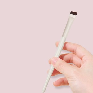 Kuas Eyeliner kustom Label pribadi sikat mata datar sudut datar tipis Ultra halus kuas Eyeliner datar kuas Eyeliner datar - Product Image 5
