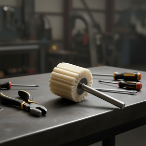 Disque à lamelles en feutre Ttake 60x30 mm avec tige de 6 mm pour polissage - Product Image 3