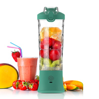 Nieuw ontwerp 150W Elektrische USB Draagbare Blender 600ml Mini Fruitpers 4000mAh Oplaadbaar Lekvrij IJsvergruizer Shakes