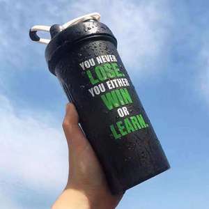 Botella Deportiva Personalizada OEM y ODM para Proteínas, 400ml 600ml 800ml, Botella de Gimnasio, Botella de Agua Deportiva de Plástico con Logotipo - Product Image 6