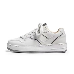 Zapatillas de Skate Blancas con Cordones para Hombre, Estampadas, Antideslizantes, Resistentes al Desgaste, para Todas las Temporadas, de Alta Gama, Casuales y Deportivas - Product Image 2