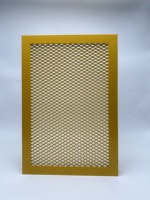 Grillage décoratif en aluminium personnalisé, étanche, pour inserts de meubles de cuisine et de villa