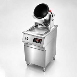 Robot de cuisson commercial intelligent à induction, machine automatique de cuisson par agitation pour riz frit et nouilles - Product Image 1