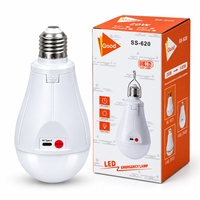 USB-Aufladbare LED-Lampen mit Lithium-Akku 20W Regenfest Hochleistungs-Outdoor-Camping- und Heimbeleuchtung Energiesparende Notfall-LED-Leuchte