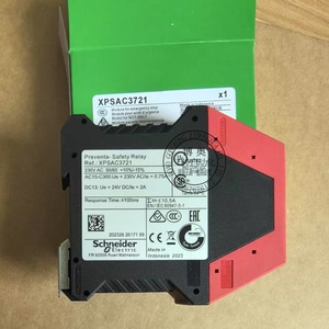 Schneider XPSDME1132 Safety <b>Relay</b> 24V DC 10A SPST Emergency Stop Module - Product Image 4
