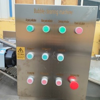 RVS-belwasmachine voor verse groenten, fruit, zeevruchten, vlees en voedselverwerkingsbedrijven