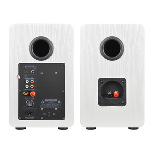 ลำโพง Hifi 2ch สีฟ้า Hi-Fi,ลำโพงแบบคลาสสิกมีเสียงสเตอริโอ<span class=keywords><strong>2</strong></span>.0ไร้สาย USB SD <span class=keywords><strong>MMC</strong></span> ซูเปอร์เบสสำหรับตั้งโต๊ะทำจากไม้ - Product Image 5