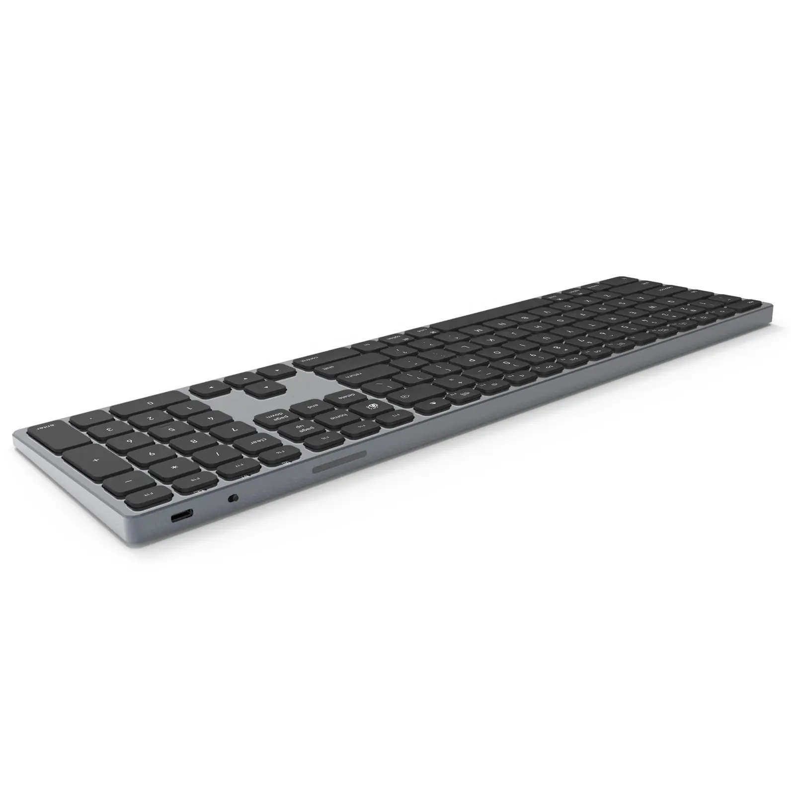 Custom New 110 key Curve Concave Key Recessed ARC Keys Ergonomic Aluminium Slim Wireless Laptop PC Keyboard for Macbook Computer