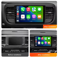 Lecteur radio Android 2 Din avec écran tactile Navigation GPS Compatible Citroën Jumpy 3 Peugeot Expert pour Toyota Proace 2016 ~ 2021