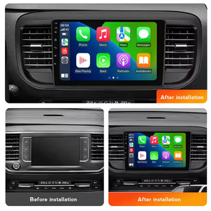 Lecteur radio Android <span class=keywords><strong>2</strong></span> Din avec écran tactile Navigation GPS Compatible Citroën <span class=keywords><strong>Jumpy</strong></span> 3 Peugeot Expert pour Toyota Proace 2016 ~ 2021 - Product Image 2