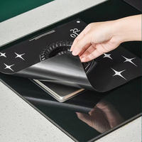 Protecteurs de cuisinière à gaz en PTFE antiadhésifs réutilisables personnalisés Couverture d'accessoires en tissu