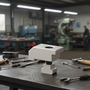 Support latéral standard Ttake pour étau modulaire, trou de montage de 30 mm, usage industriel - Product Image 3