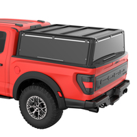 Vente en gros d'accessoires pour camionnette de taille moyenne d'auvent de camion fabriqué en aluminium Capuchon de camion entièrement fermé