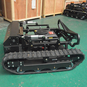 Tondeuse à gazon robotisée pour usage agricole, coupe-herbe télécommandé, conception robuste à chenilles MDE 608-90A - Product Image 4