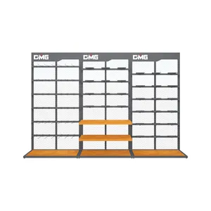 Fabriek Directe Outdoor En Indoor Sportartikelen Metalen Gaas Display Rack