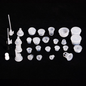 Benutzer definierte Tropf lochs topfen Öffnung Reduzier stopfen Ätherische Öl flasche Tropfen 15mm Pipette Pipette Wischer Parfüm Kunststoffe insatz stopfen - Product Image 1