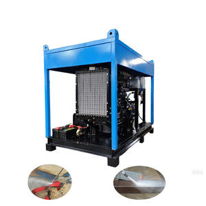 Machine de sablage à eau 500 bars à <span class=keywords><strong>prix</strong></span> d'usine, élimination de la rouille et de la peinture, <span class=keywords><strong>moteur</strong></span> <span class=keywords><strong>diesel</strong></span>, équipement de nettoyage à jet d'eau haute pression - Product Image 4