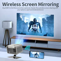 Prix de gros M10 PLUS avec support, mini projecteur vidéo mobile LED de poche, 4K Android 11 Smart WiFi6 200ANSI 8GB