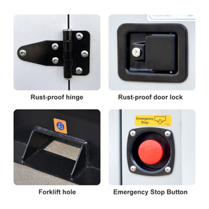 Générateur diesel silencieux triphasé USACumminsPerkins 10kw 20kva 30Kw 40Kva 380/220V AC, alternateur insonorisé - Product Image 3