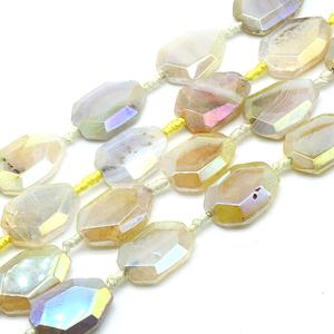 ธรรมชาติสีเขียวมังกรเส้นเลือดอาเกตหยาบหินตัวอย่างการรักษาสำหรับเครื่องประดับทำ - Product Image 2